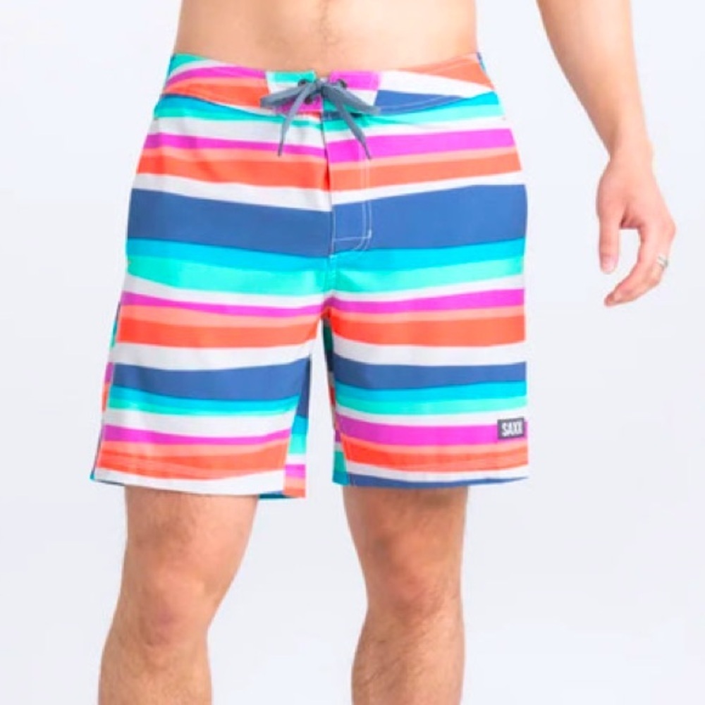 SAXX Men’s Betawave Swim Trunks NWT